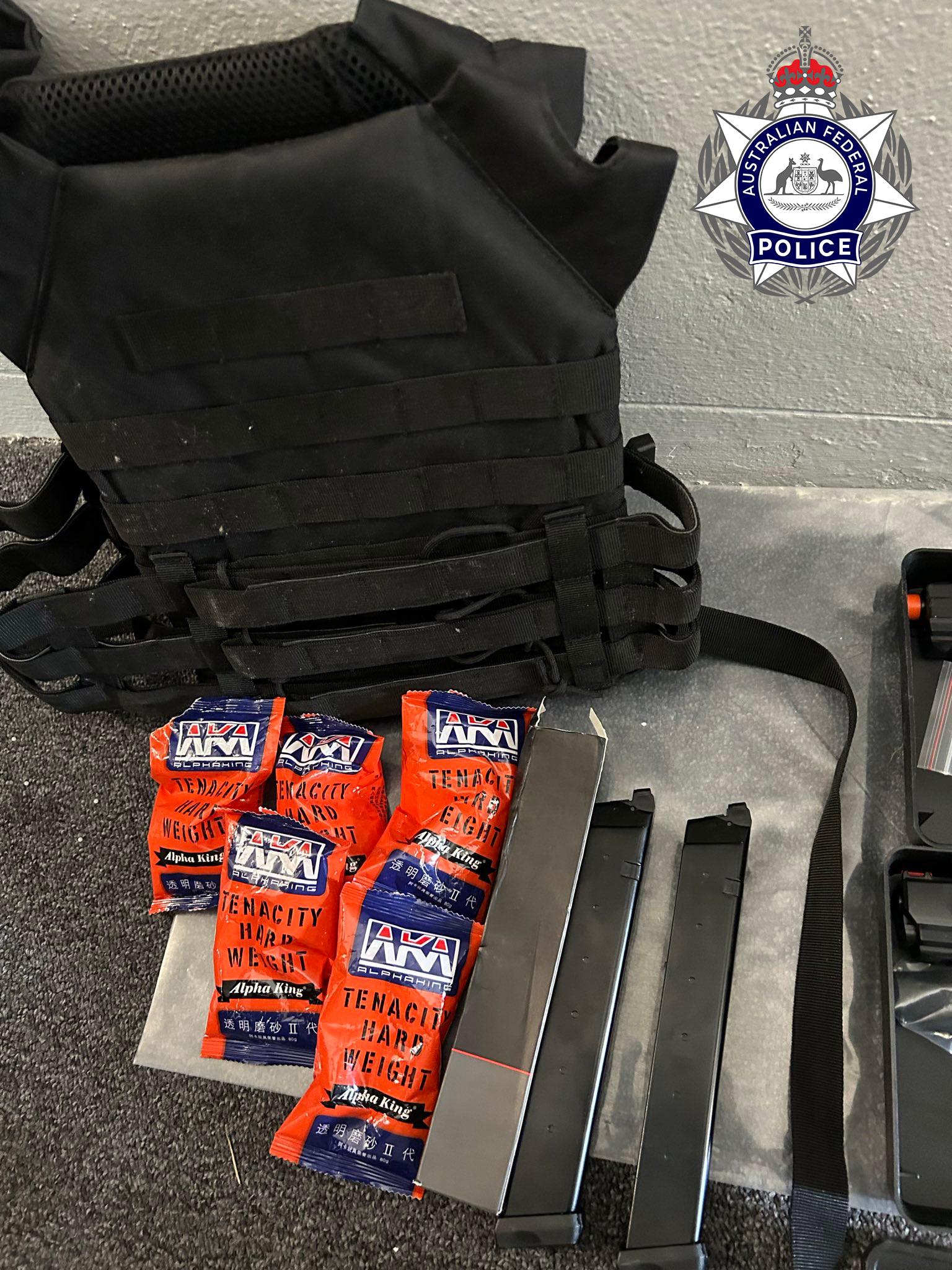 A vest and ammunition for a gel blaster and air guns.