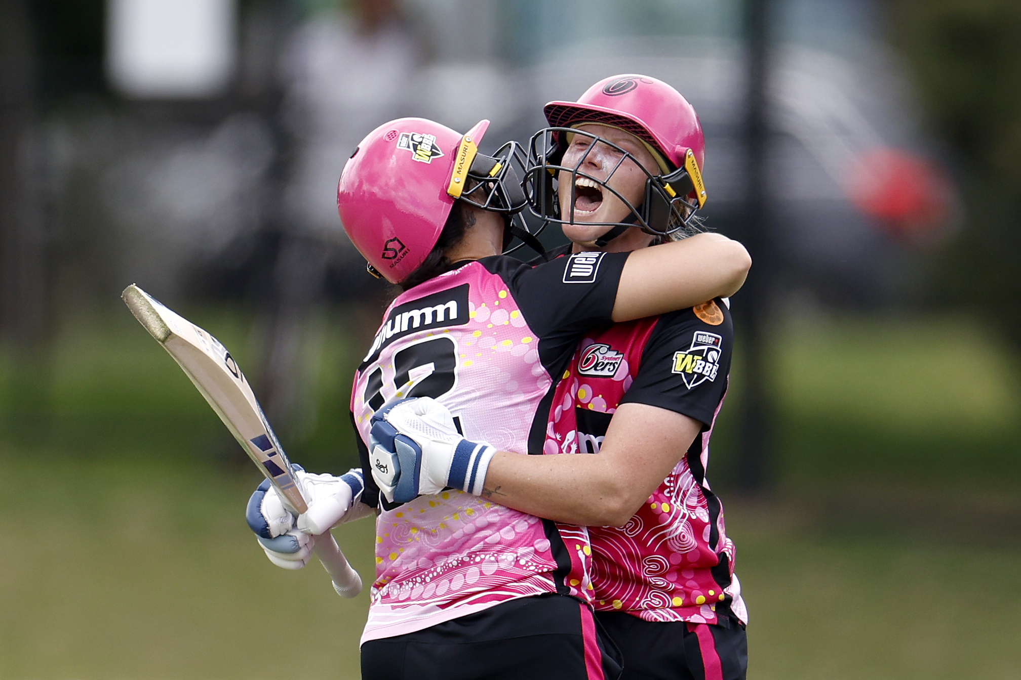 WBBL cricket results 2022 Alyssa Healy century for Sydney Sixers, last ball win over Perth Scorchers, video
