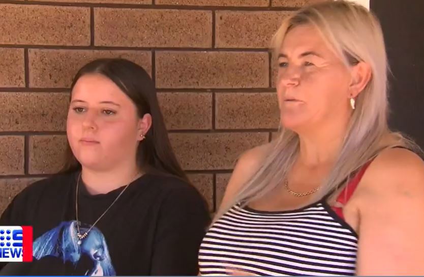 Mother and daughter duo Denise and Ashlea Prior were among the shocked witnesses to the incident.