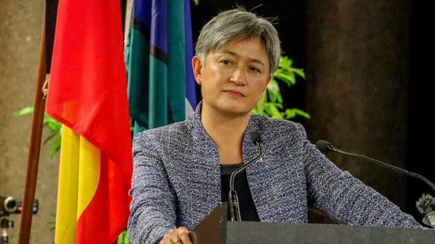 Foreign Minister Penny Wong meets Donald Trump’s top diplomat