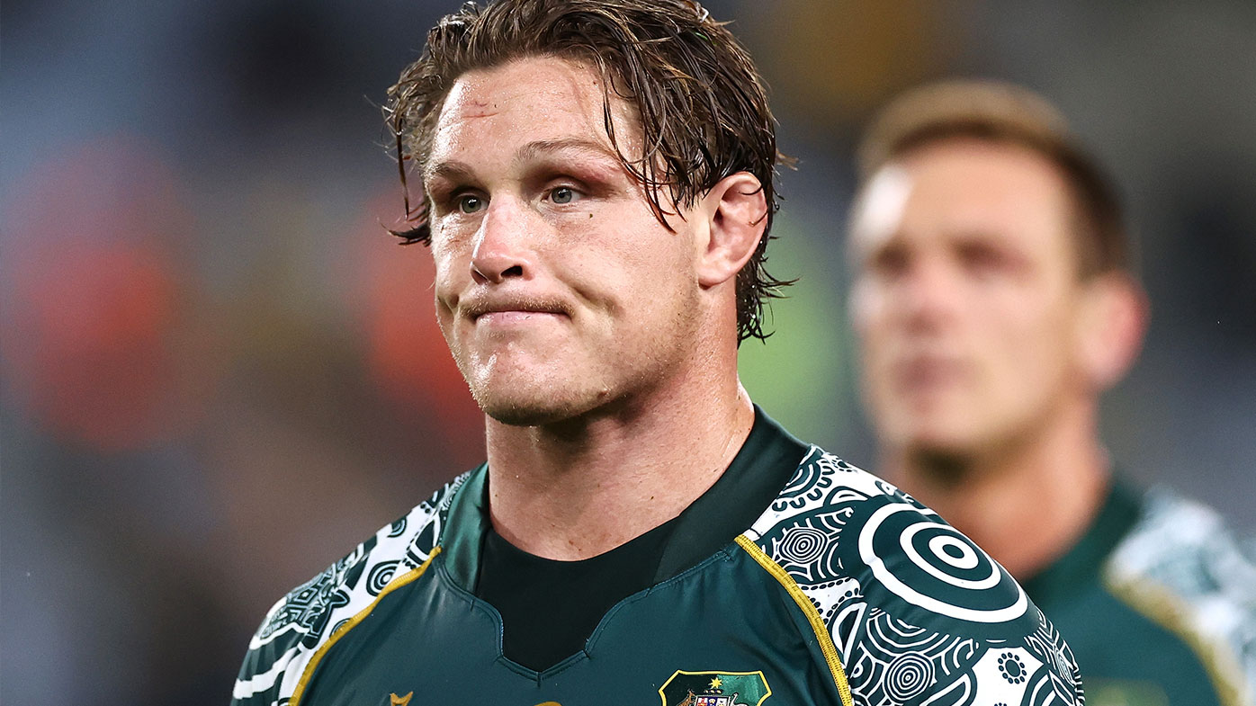 Michael Hooper of the Wallabies