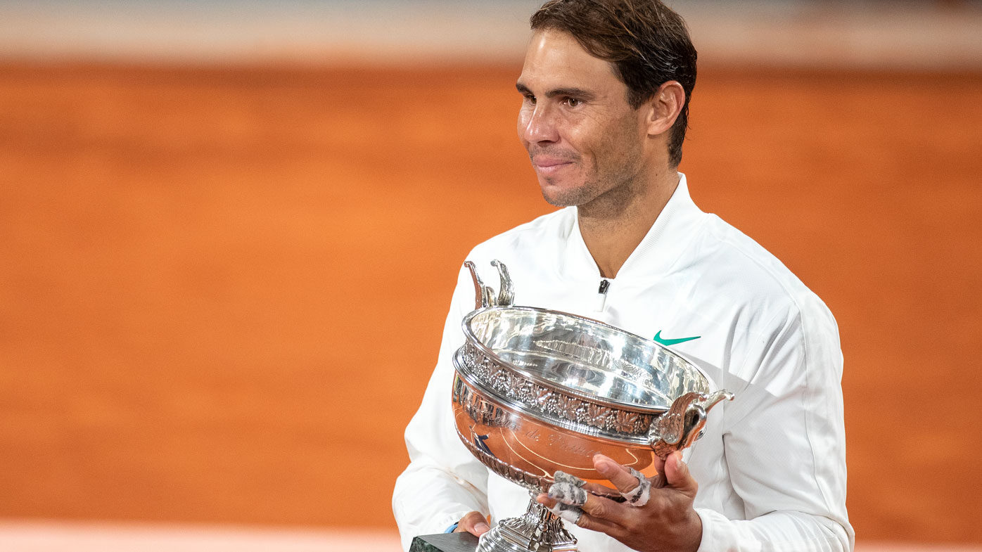 Rafael Nadal claimed the Roland Garros title in 2020. (Getty)