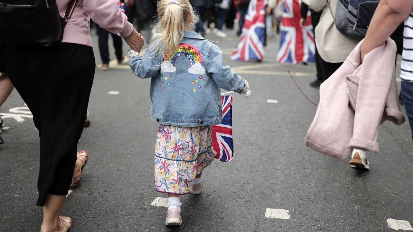 Tens of thousands of mourners are lining the streets of London and beyond to catch a glimpse of history.