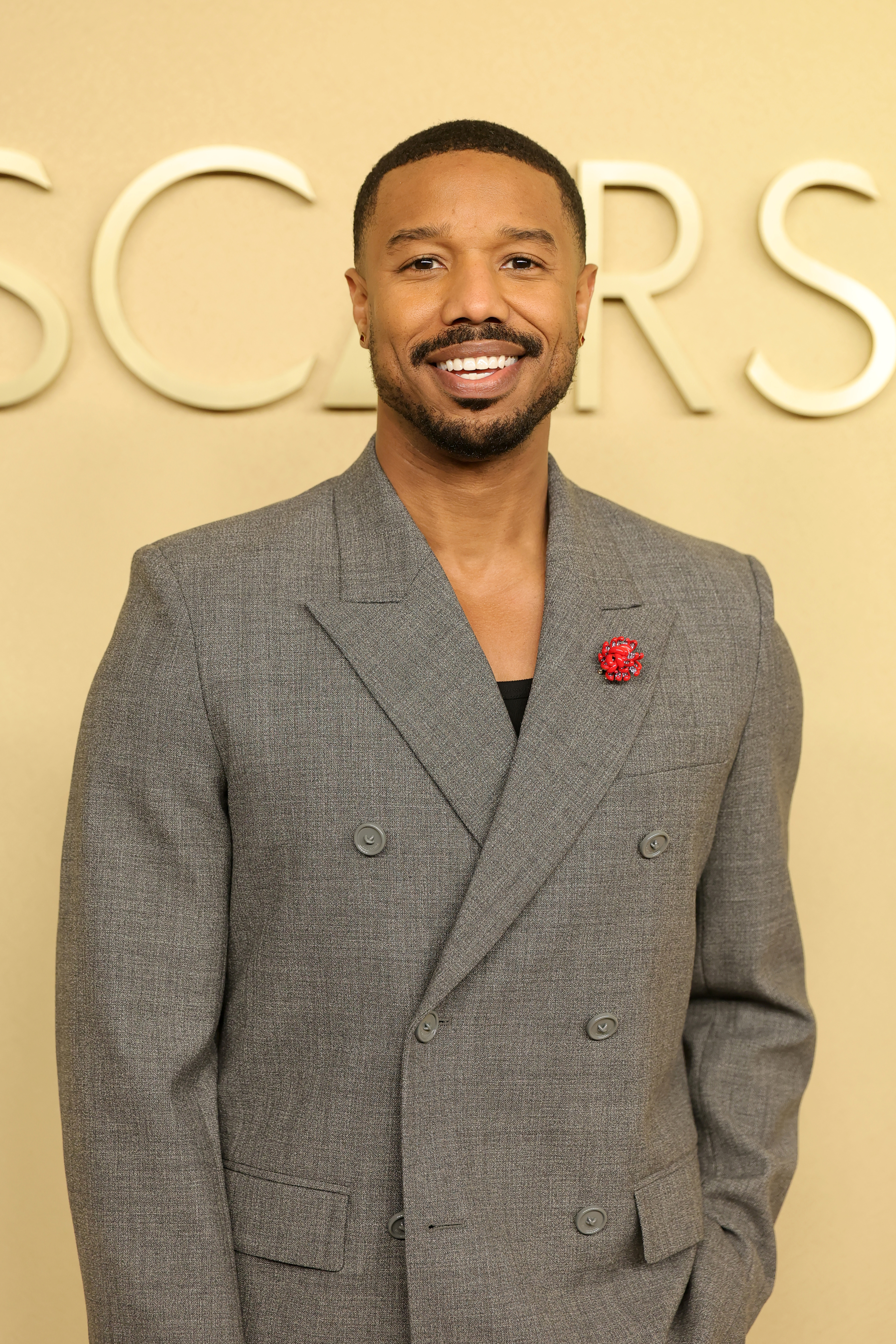 Michael B. Jordan attends the 98th Oscar Nominees Luncheon at The Beverly Hilton on February 10, 2026 in Beverly Hills, California. 