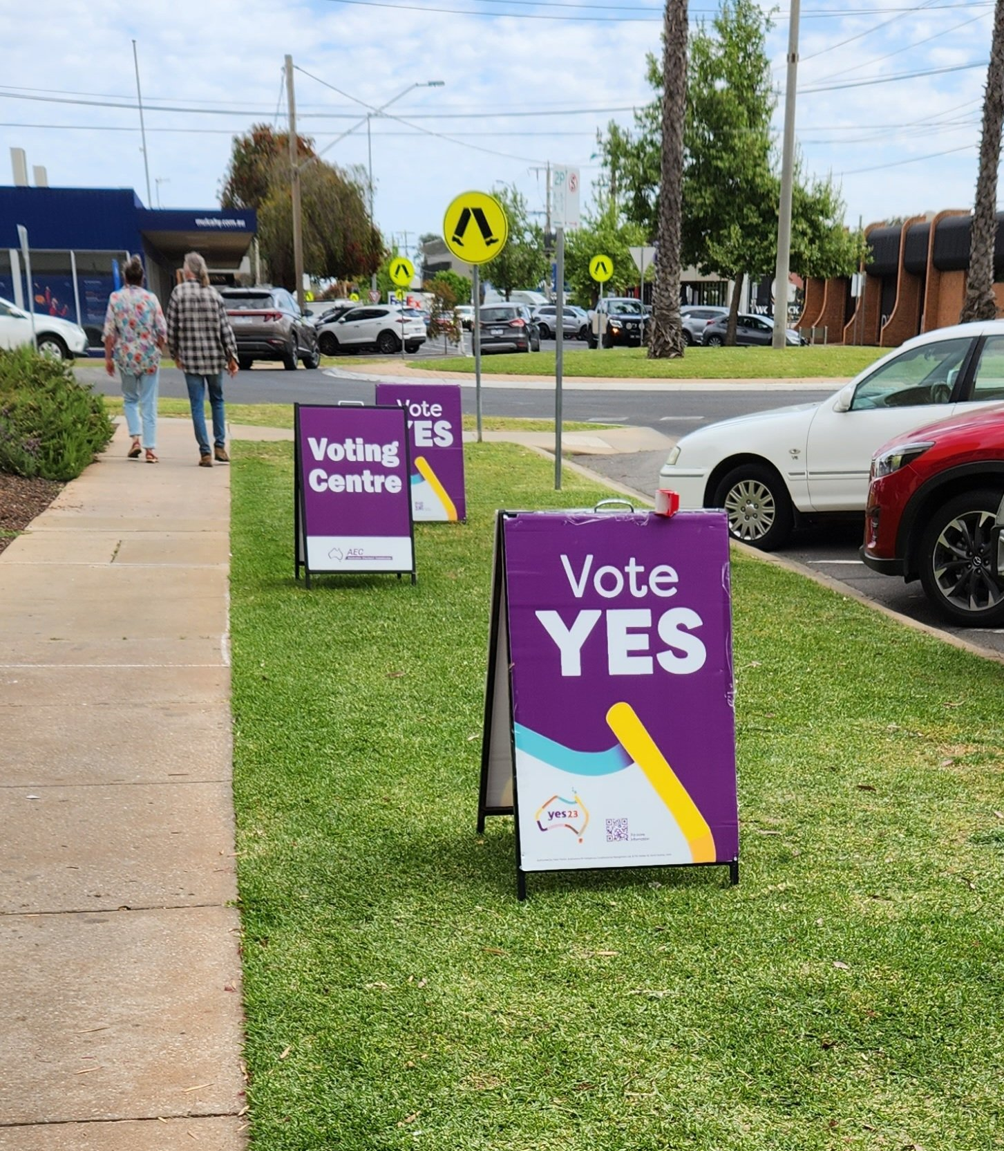 Voice to Parliament signs