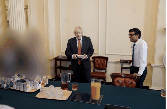 19 June 2020; a gathering in the Cabinet Room in No 10 Downing Street on the Prime Minister's birthday