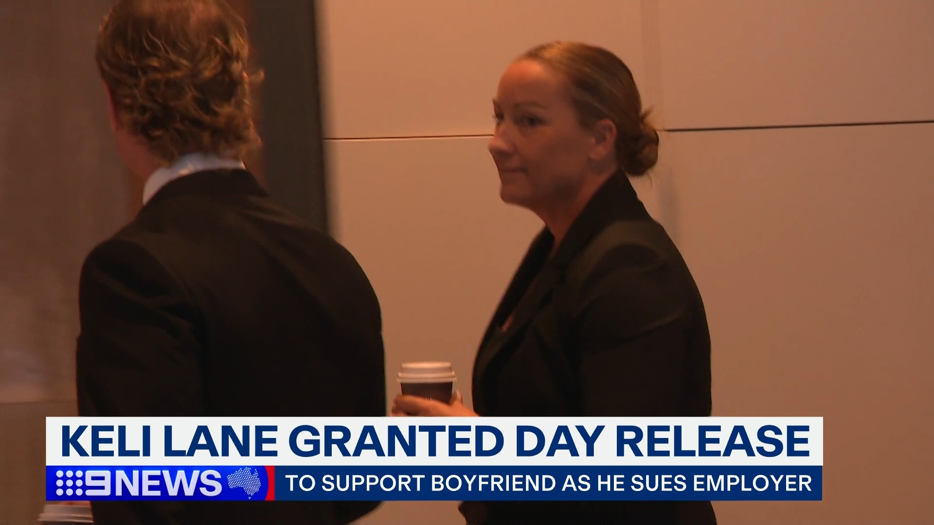 Keli Lane, 51, has been seen﻿ on special supervised day release from maximum security Silverwater jail with her boyfriend Patrick Cogan.