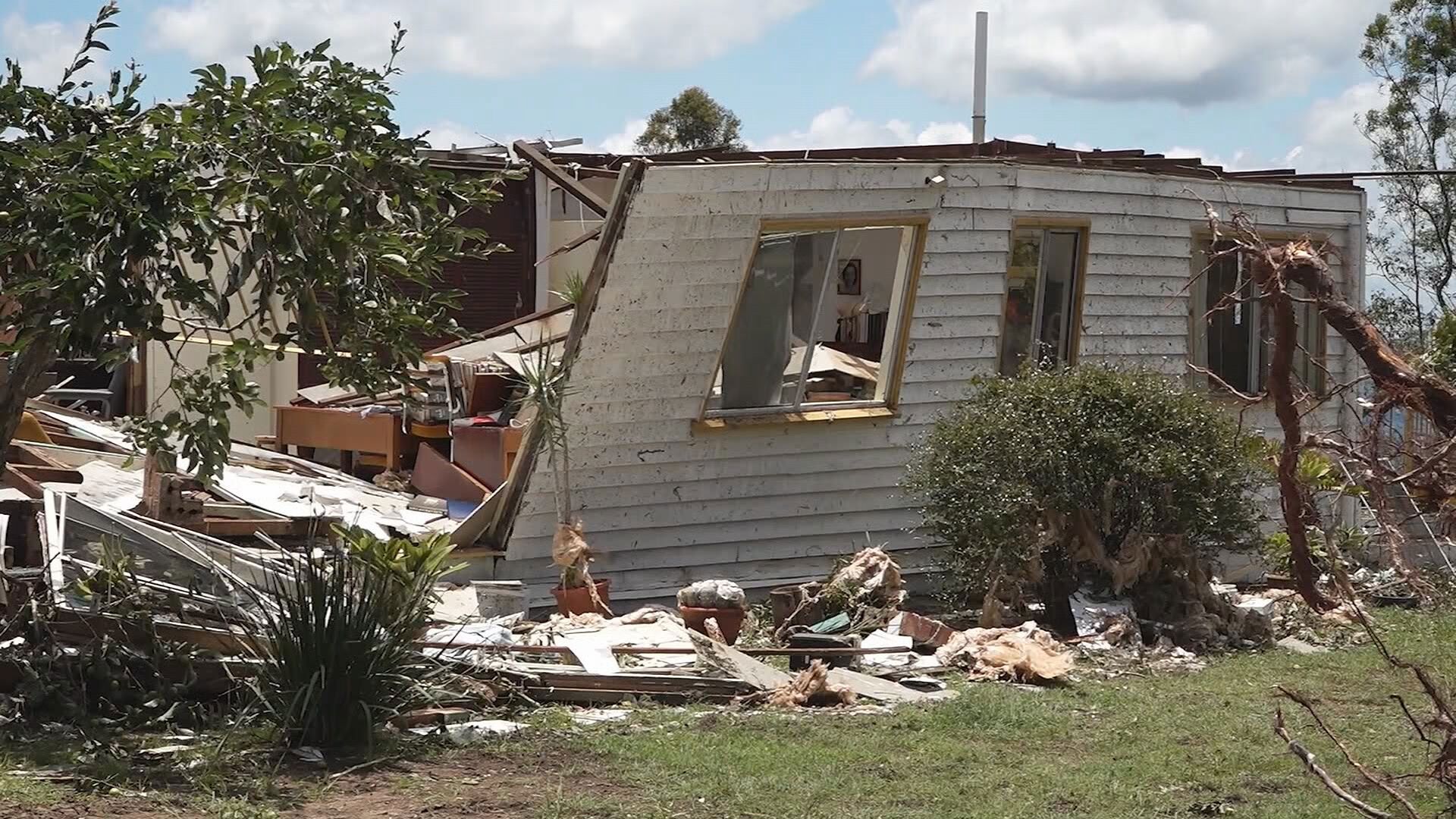 Storm damage south east Queensland, December 27, 2023.