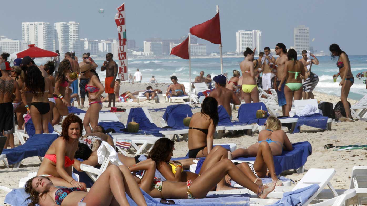 Cancun is known as a spring break destination, but 547 people were murdered there last year.