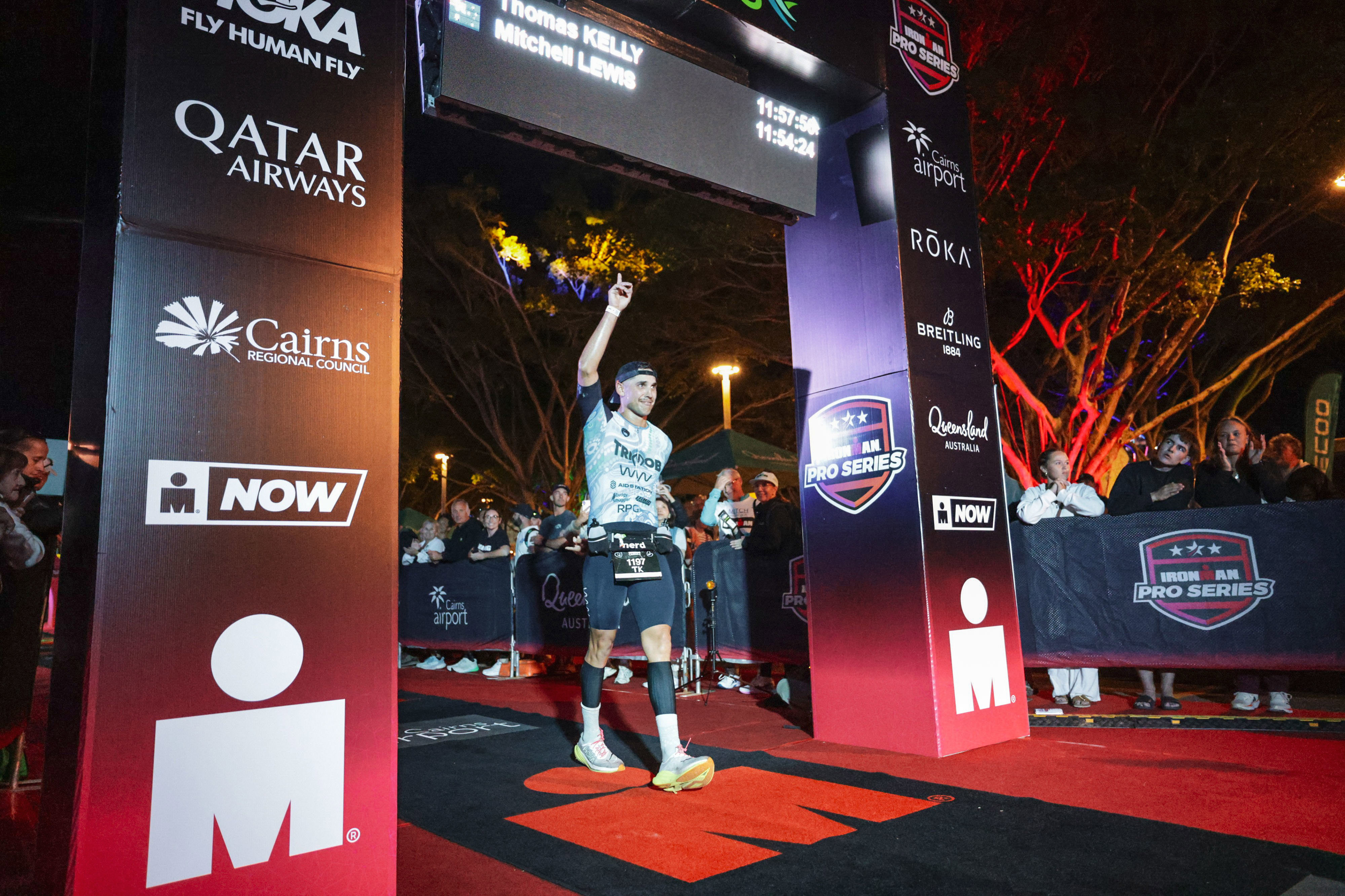 Thomas Kelly has contributed towards the increased representation of First Nations athletes in IRONMAN triathlons.