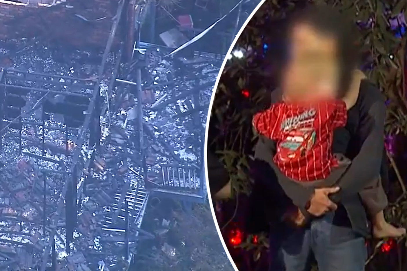 Two kids killed in family’s final night in old home 