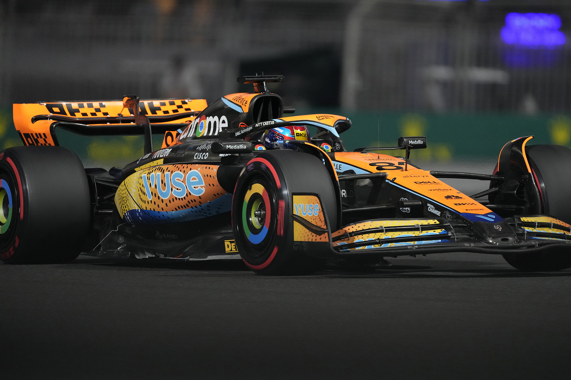 Oscar Piastri finished ninth in the drivers' championship in his debut F1 season.