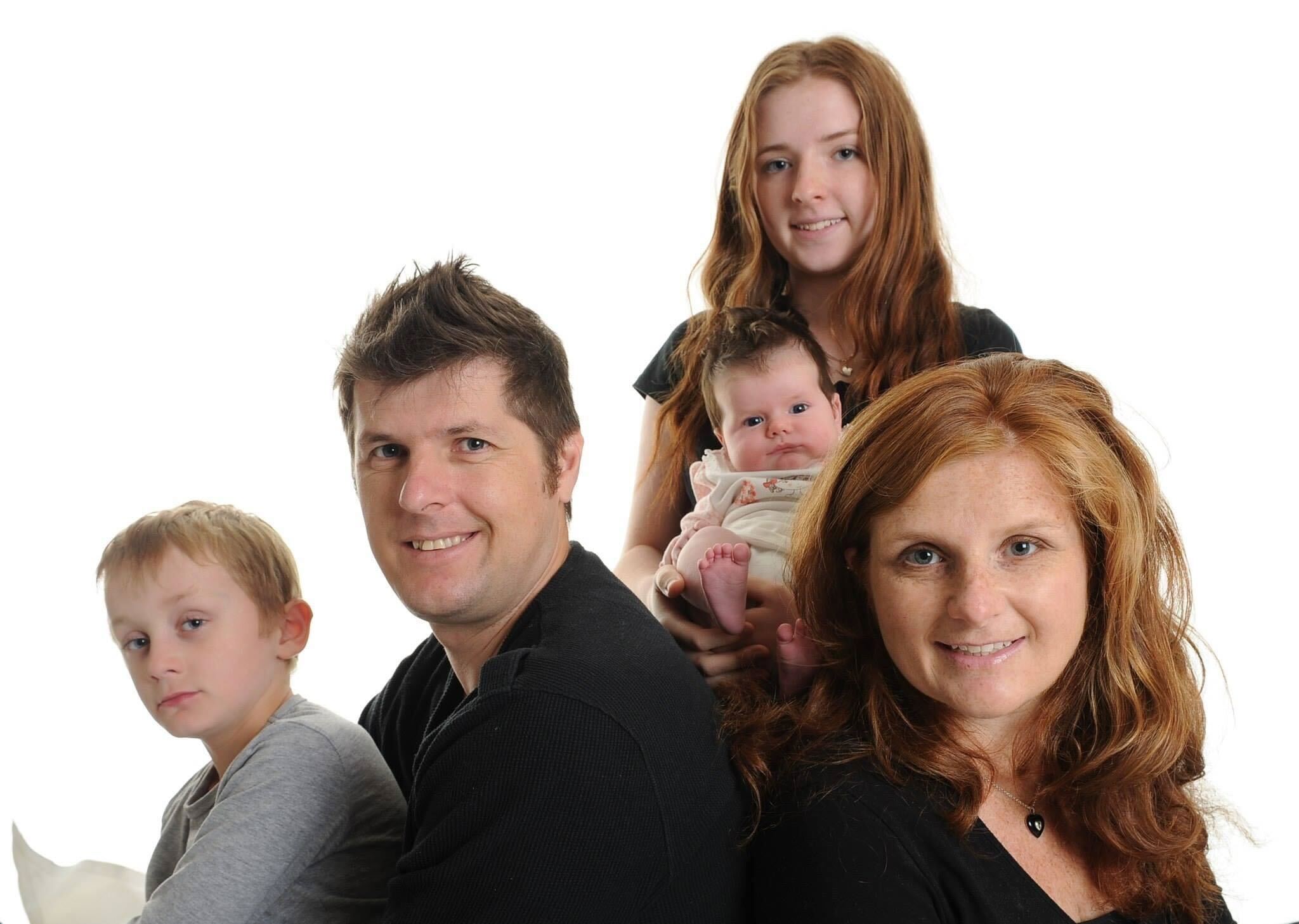 Lorna Berry and family