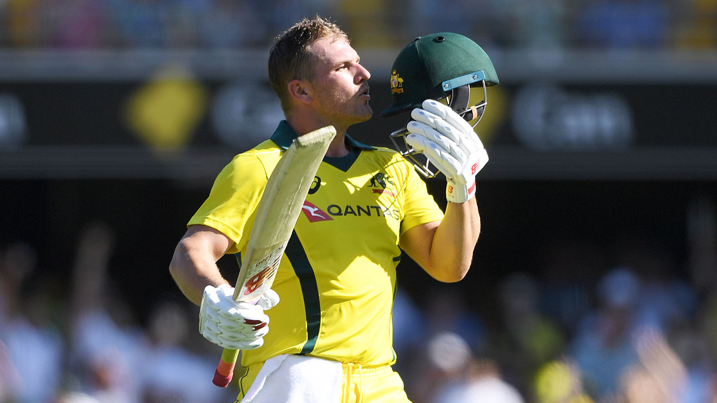 Aaron Finch Test debut