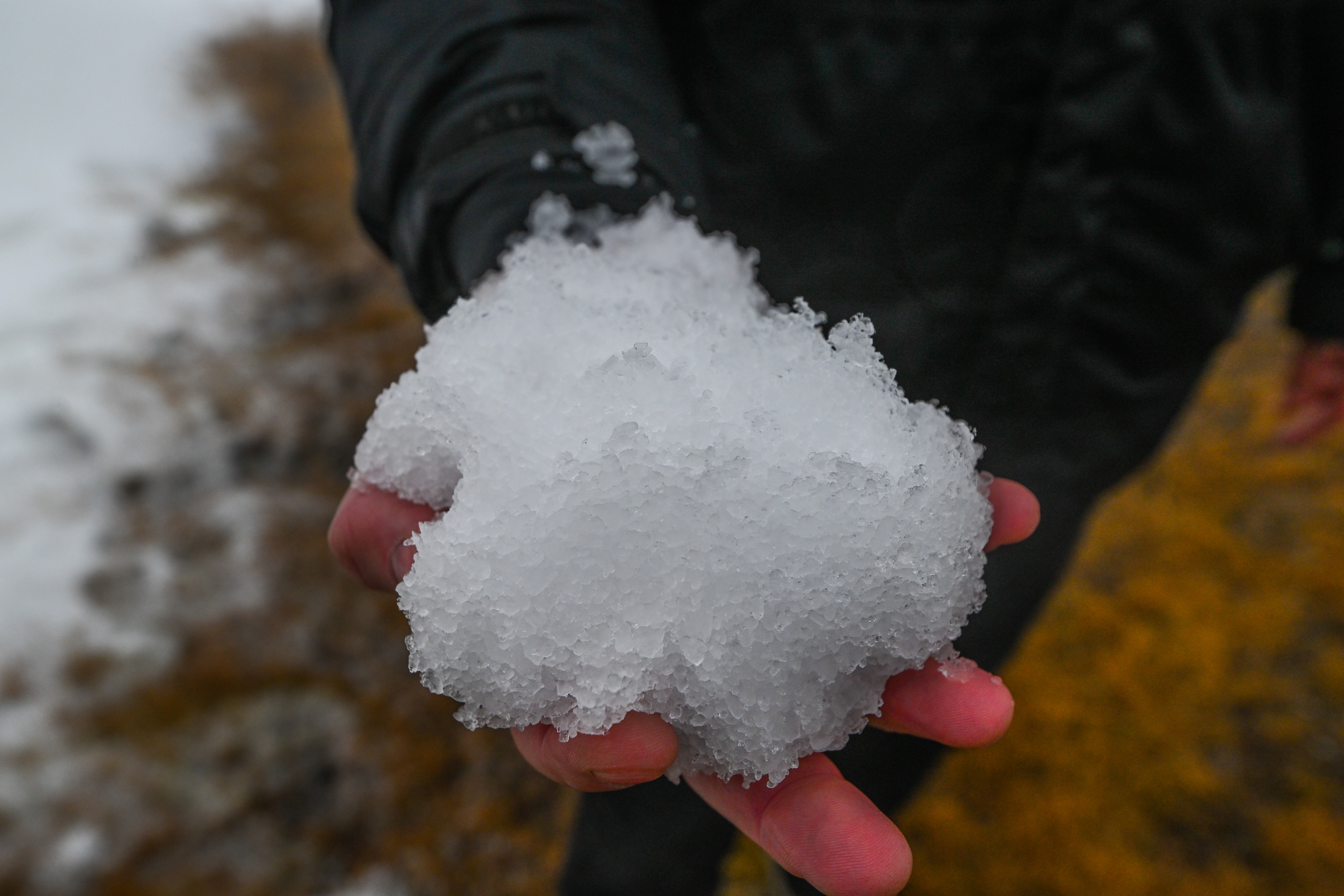 Mt Buller is getting ready for the opening of the ski season by making snow with portable snow factories . 5th June 2023, The Age news Picture by JOE ARMAO