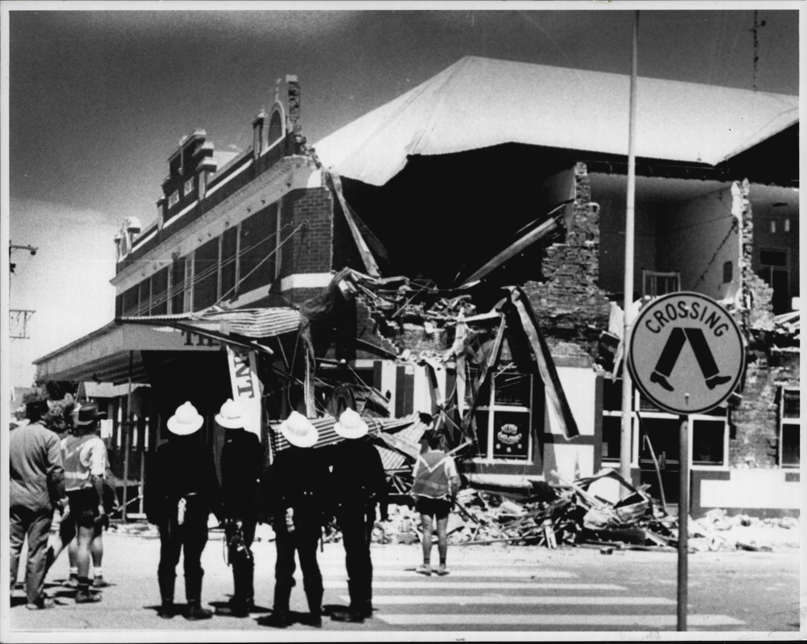 On December 28, 1989 a 5.6- magnitude quake hit Newcastle, in NSW. Thirteen people were killed and there was an estimated $4 billion in damage caused over an area extending 9000 square kilometres.