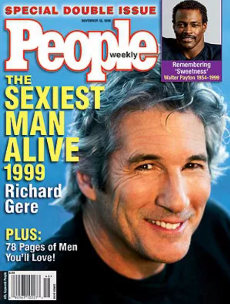 People's Sexiest Man Alive 1999 Richard Gere