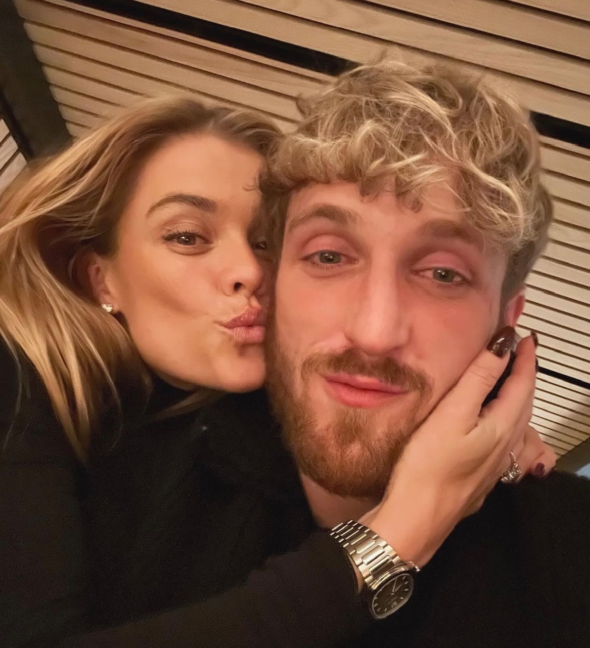 Logan Paul and Nina Adgal