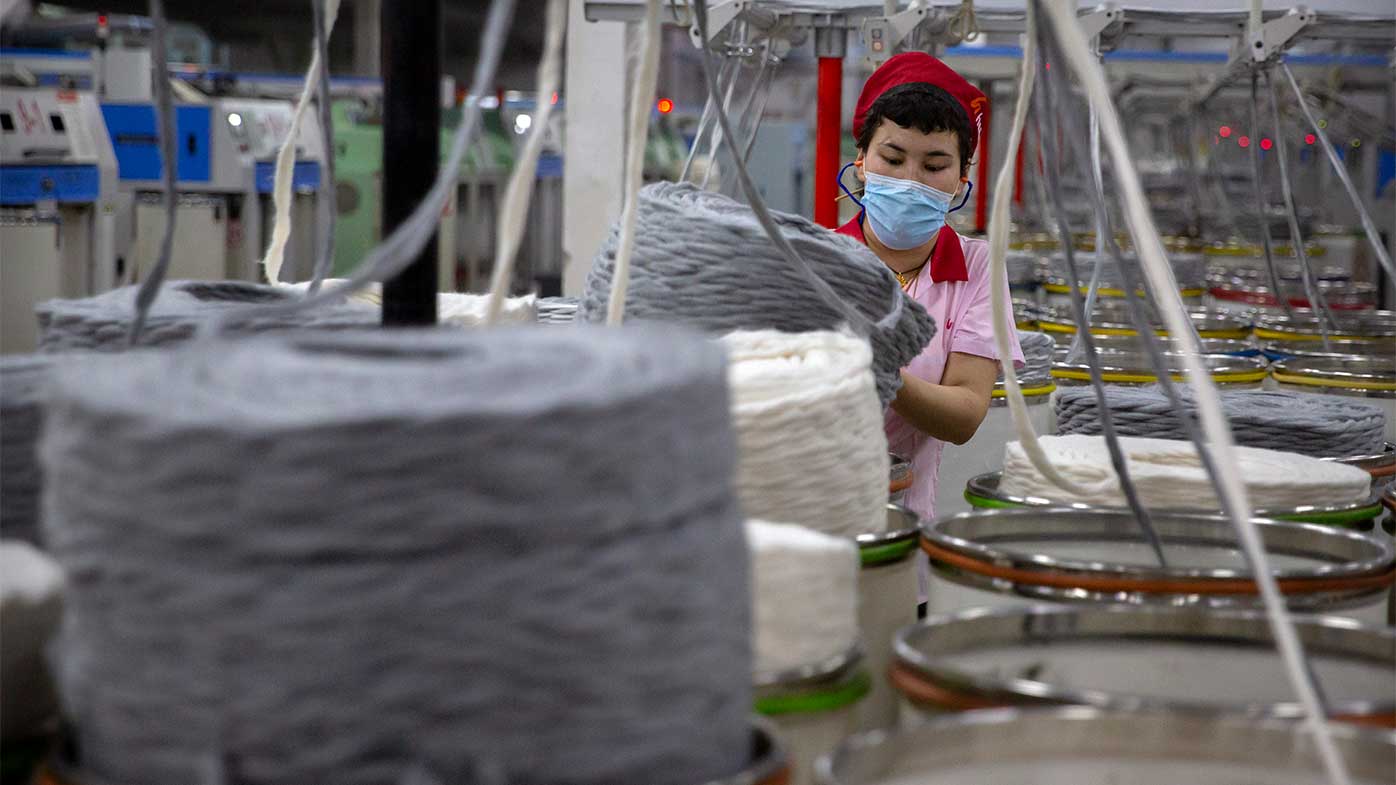 The US has banned imports from the Chinese province of Xinjiang.