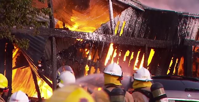 A family barbecue turned into a nightmare after a fire sparked and burnt down their home in Adelaide Hills. 