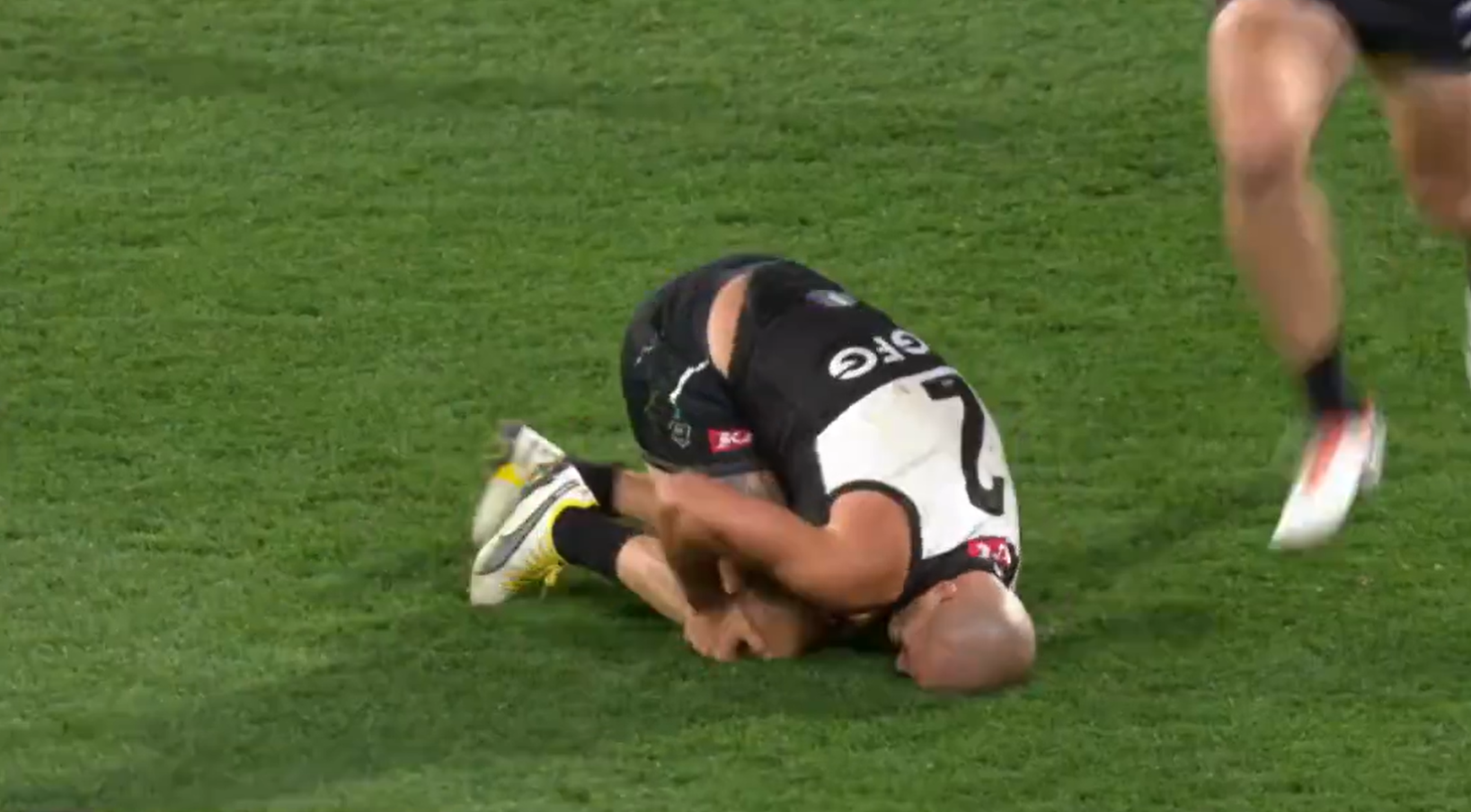 A devastated Port Adelaide bench with Aliir, Powell-Pepper and Rozee all off injured.