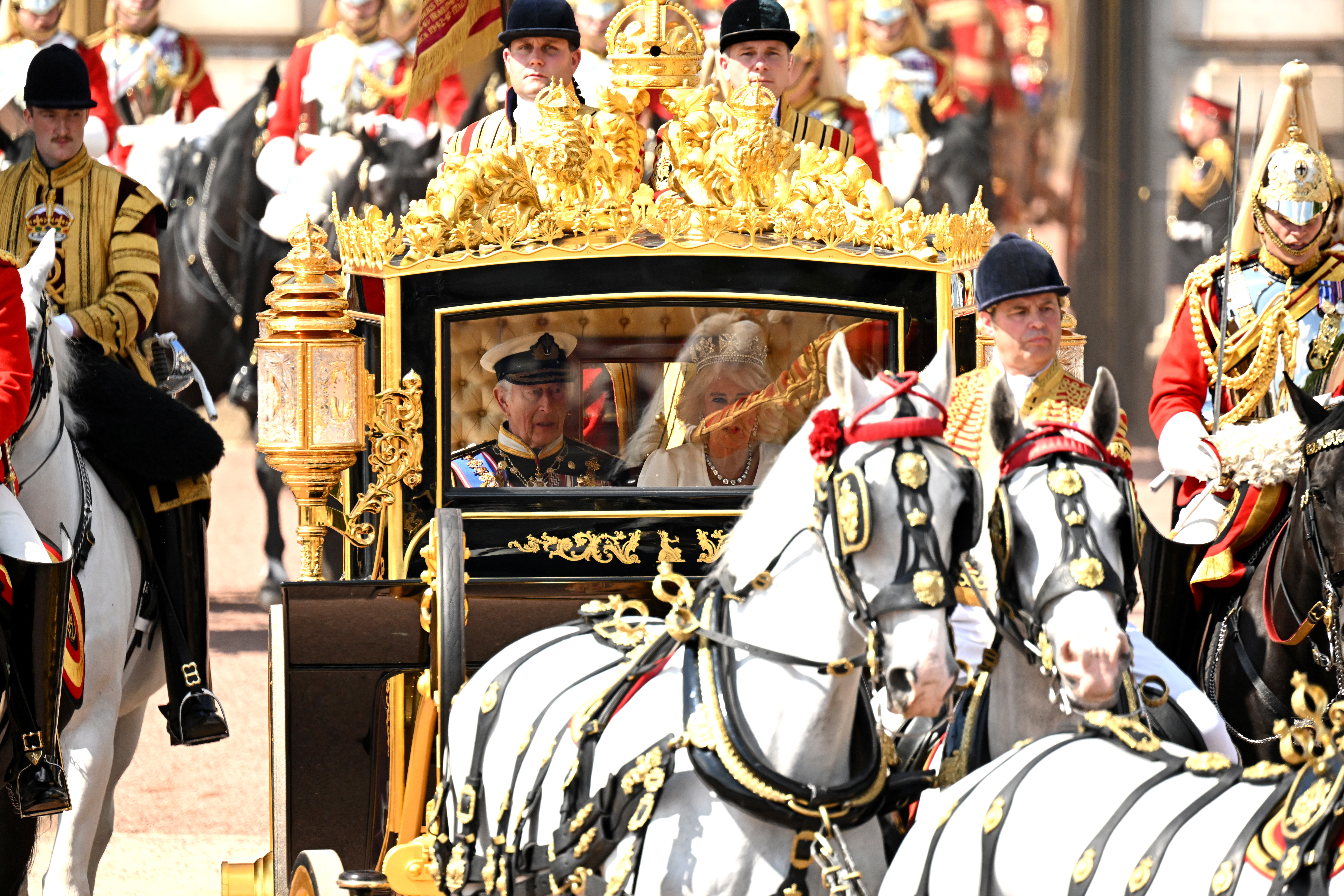 King Charles III and Queen Camilla 