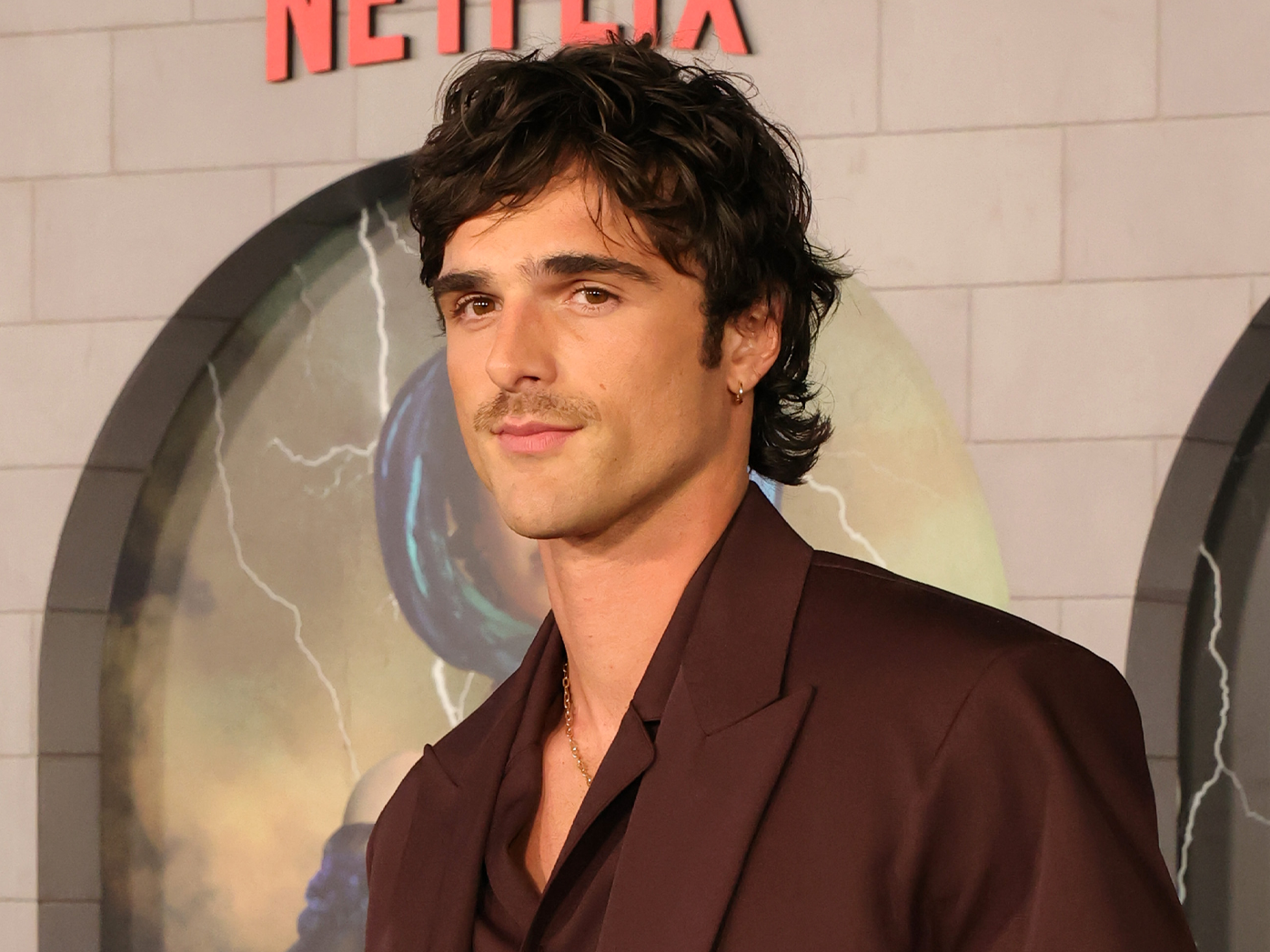 Jacob Elordi attends the Los Angeles premiere of Netflix's "Frankenstein" at Academy Museum of Motion Pictures on October 06, 2025 in Los Angeles, California.