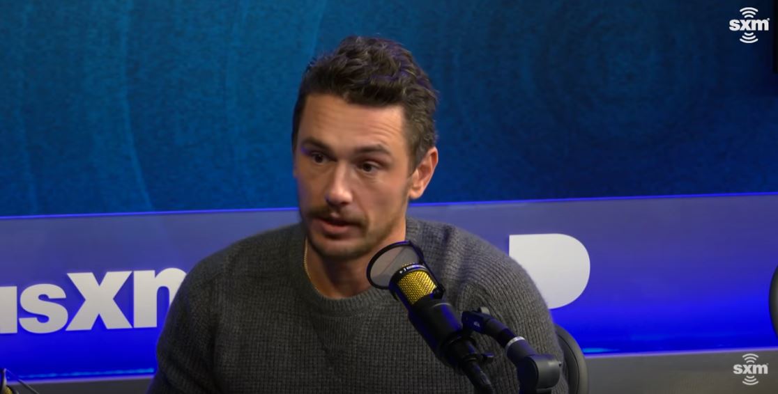 James Franco during an interview for SiriusXM's "The Jess Cagle" podcast