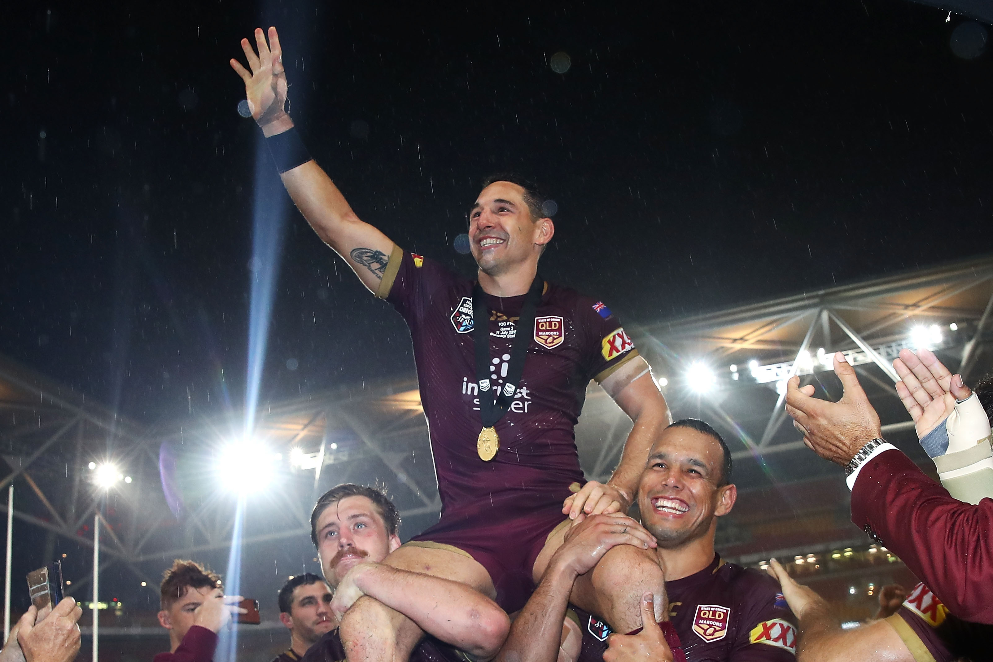 Billy Slater will coach Queensland.