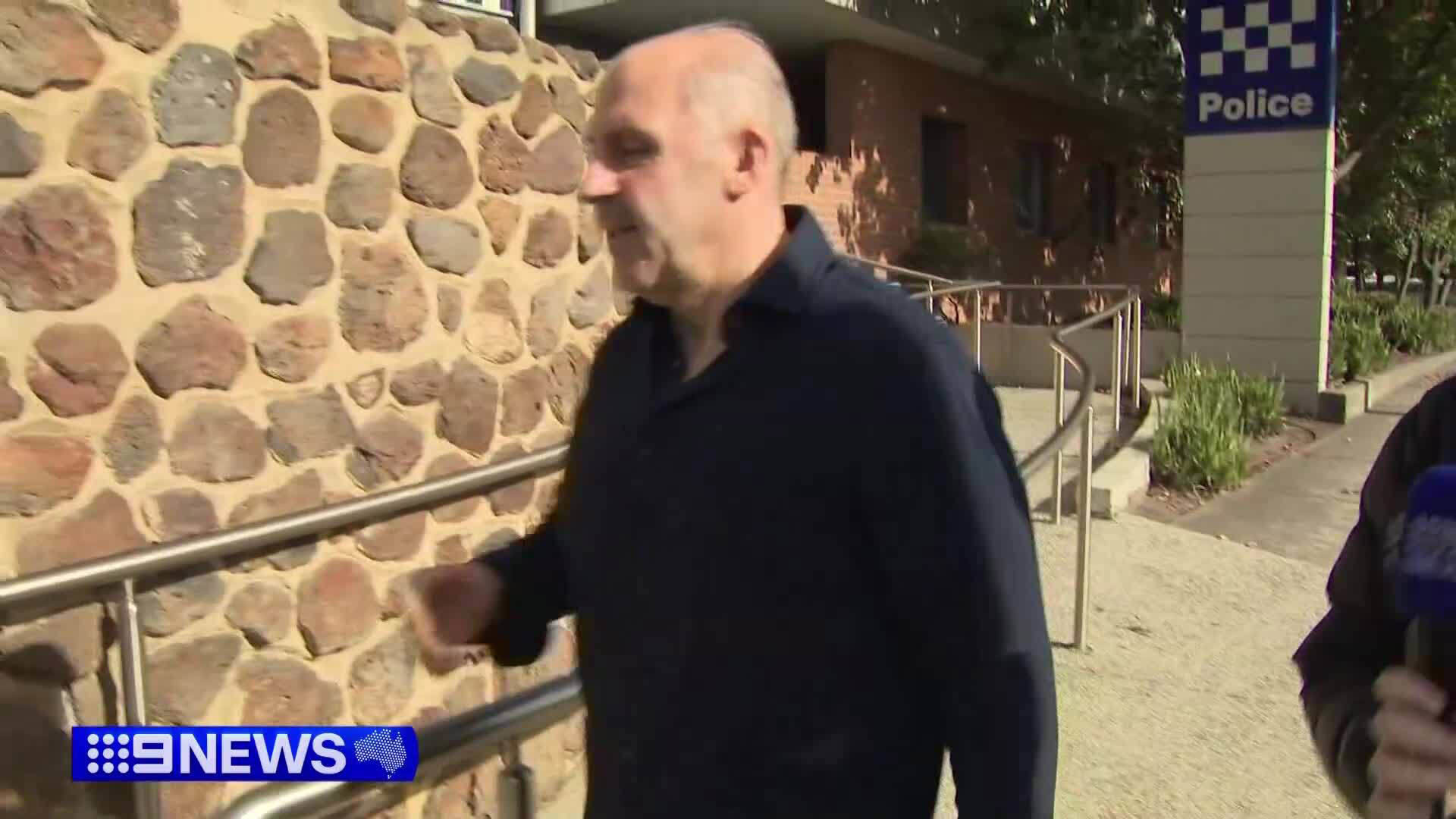 Tony Mokbel went for his daily check-in with police, before visiting a shopping centre for the second day in a row.