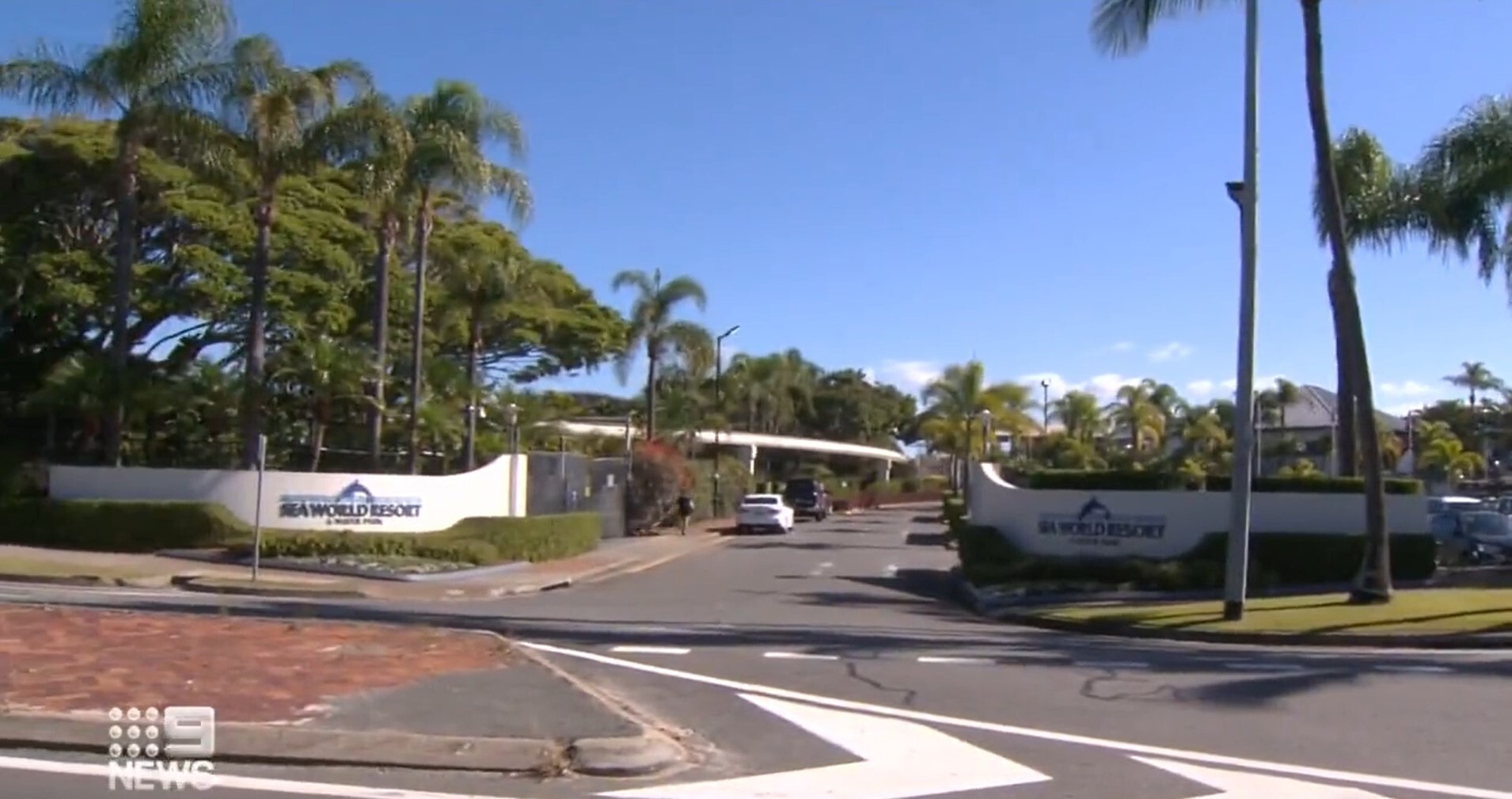 Hospital patients on the Gold Coast are being sent to Sea World Resort to help ease overcrowding in public hospitals.