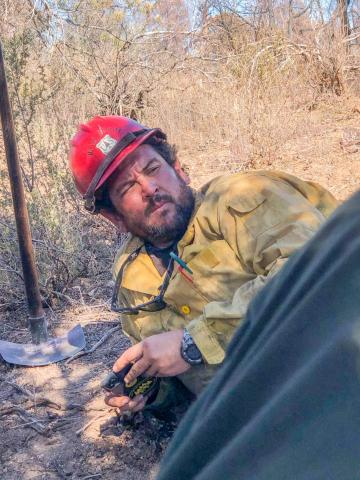 Charles Morton, a Big Bear Interagency Hotshot squad boss, died while battling the fierce blaze.