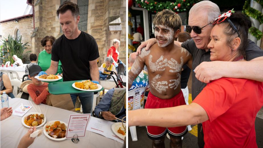 Revellers celebrate Christmas 2024 around Australia