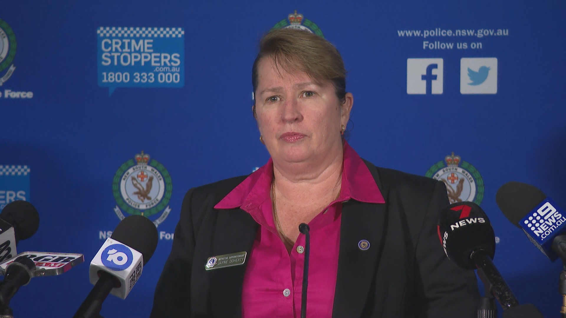 Sex Crimes Squad Commander Detective Superintendent Jayne Doherty.