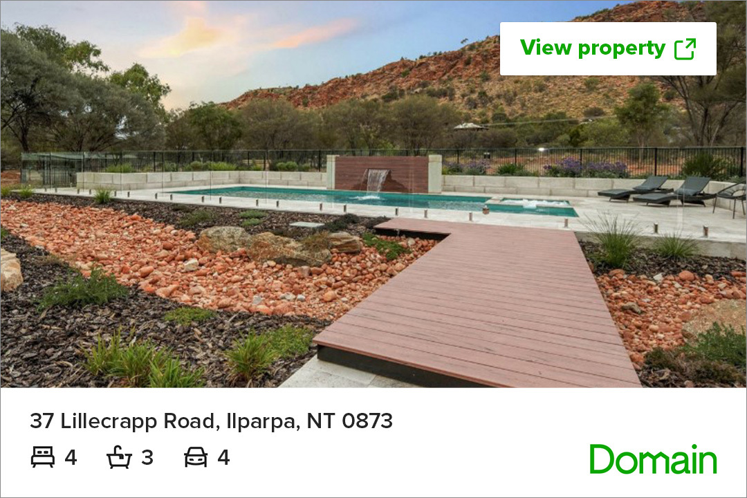 home for sale best pool in australia alice springs domain