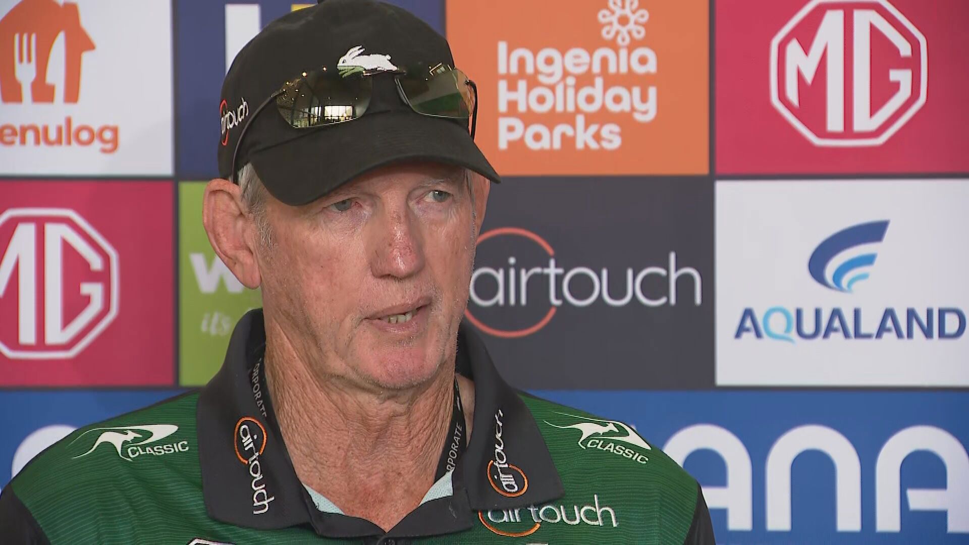 Rabbitohs coach Wayne Bennett.