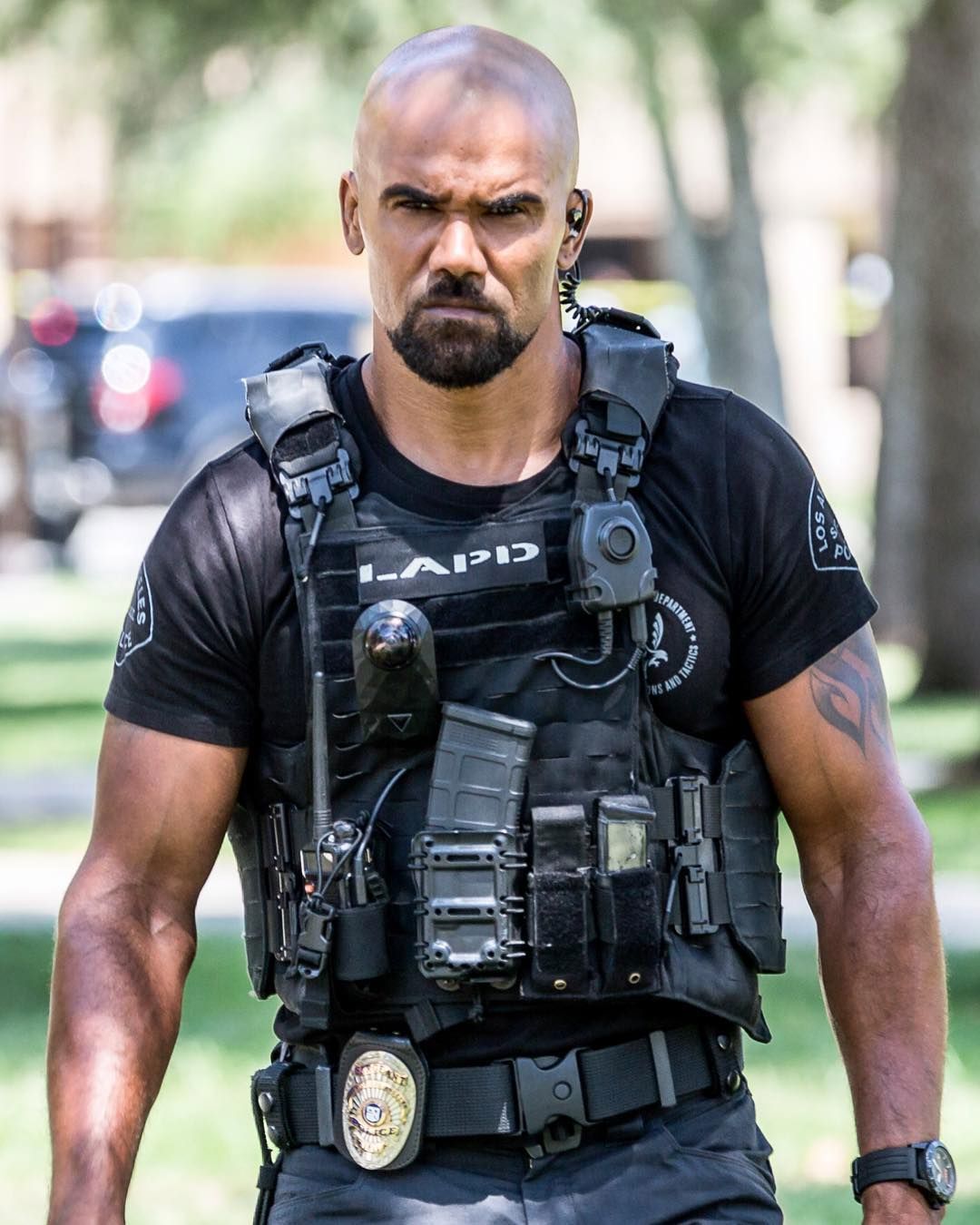 Shemar Moore as Sgt. Dan 'Hondo' Harrelson in SWAT