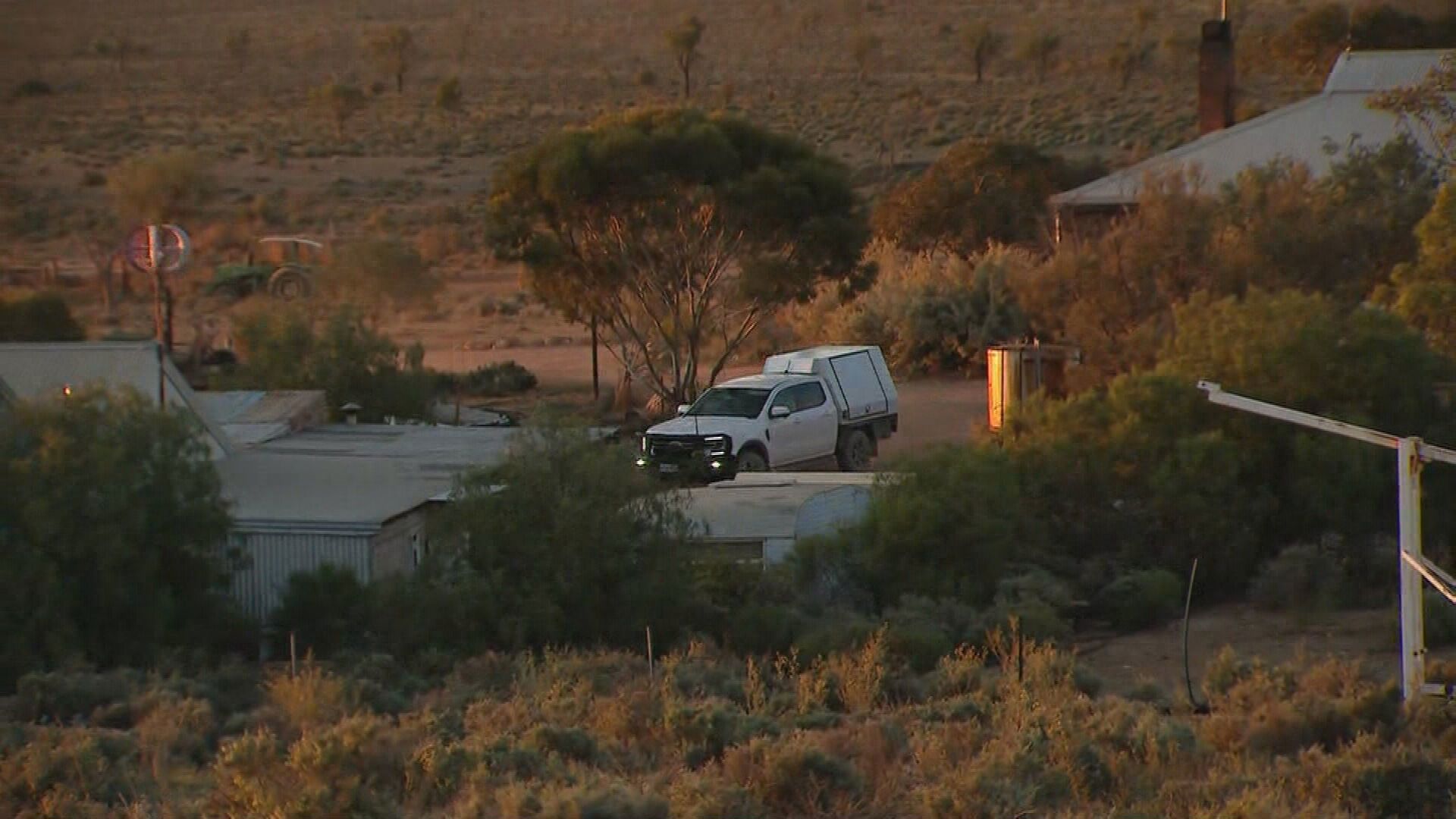 Police have returned to the remote South Australian property where the four-year-old boy vanished.