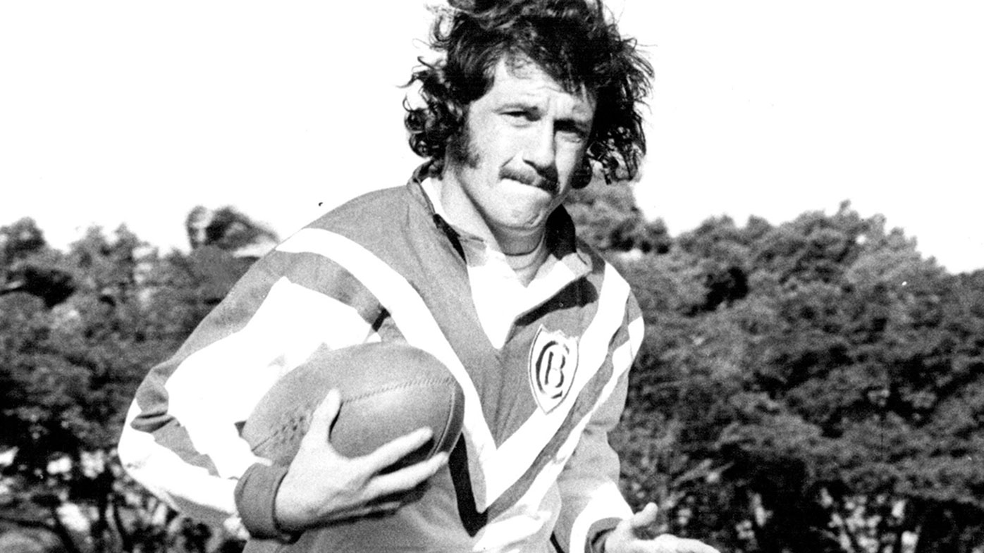 Tim Pickup, pictured in 1975, after switching from Norths to Canterbury.