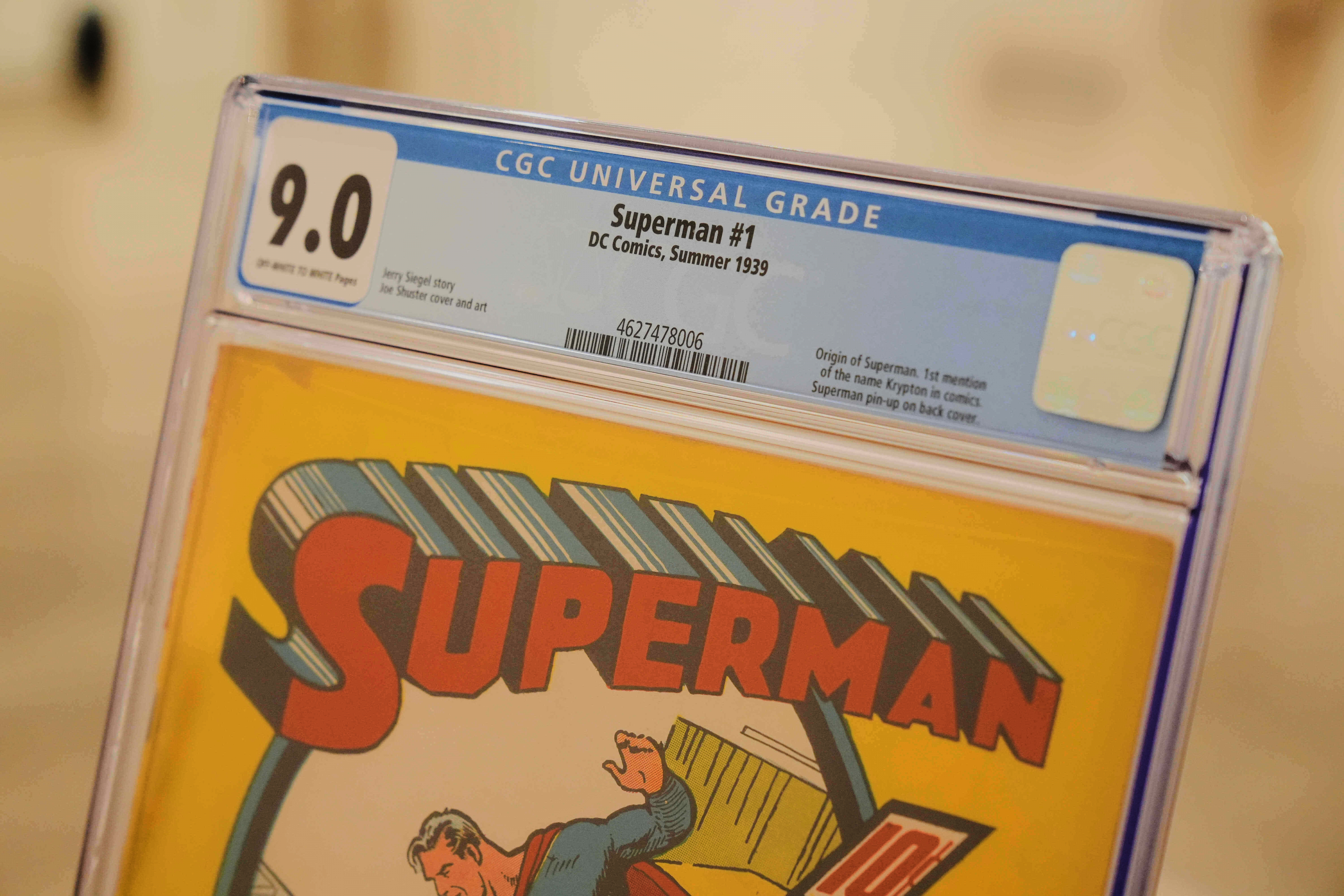The Texas auction house says it is the most expensive comic book ever sold.