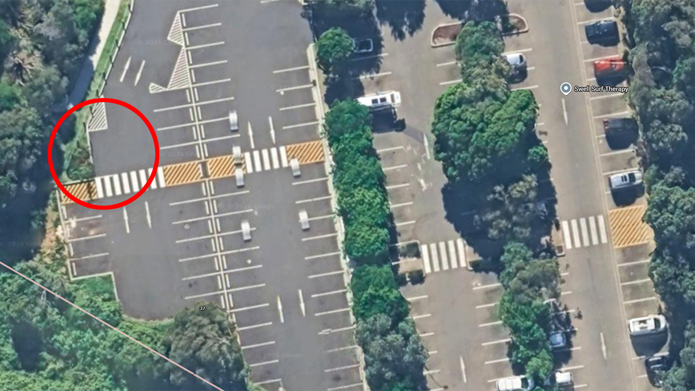 The spot is located in a carpark near Maroubra beach.