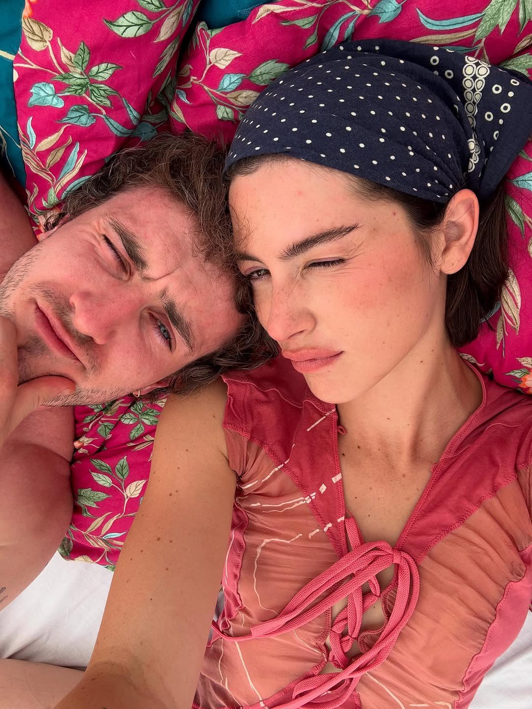 Paul Mescal and Gracie Abrams at Glastonbury 2025