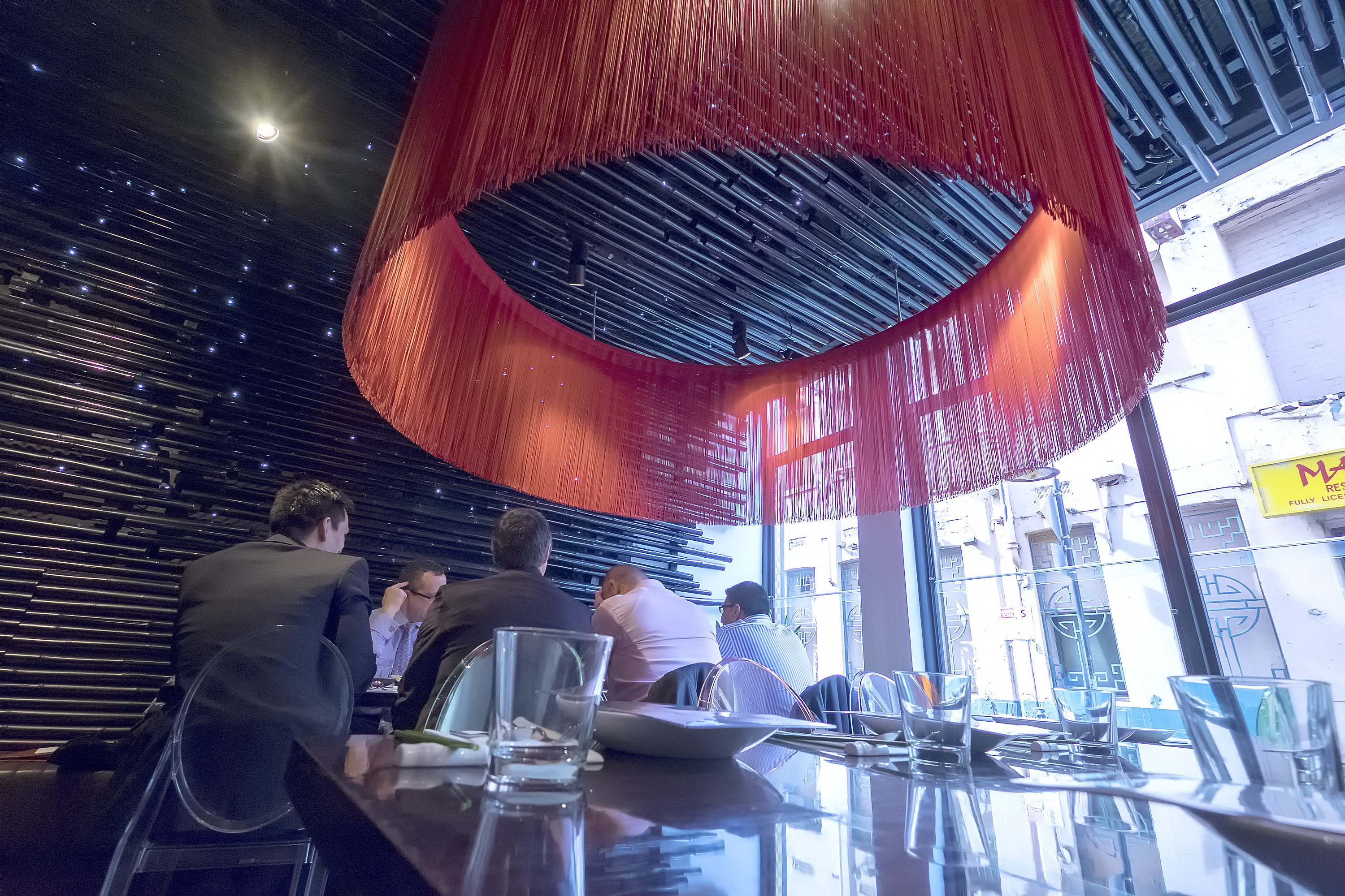 Inside Gingerboy, one of Teage Ezard's most well-known restaurants in Melbourne.