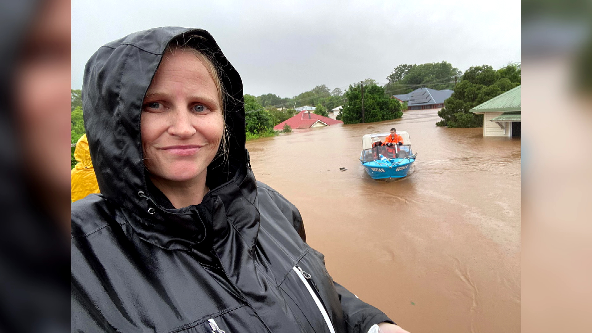Kayla Youngberry survived the Lismore floods.