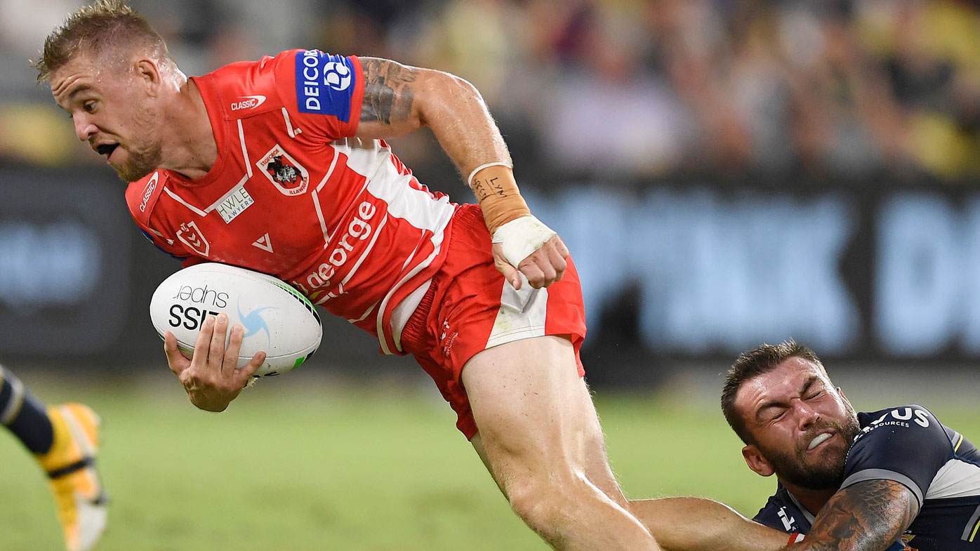 Dufty stars for the Dragons. (Getty)