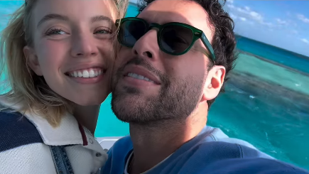 Sydney Sweeney and Scooter Braun in Hamilton Island Queensland 