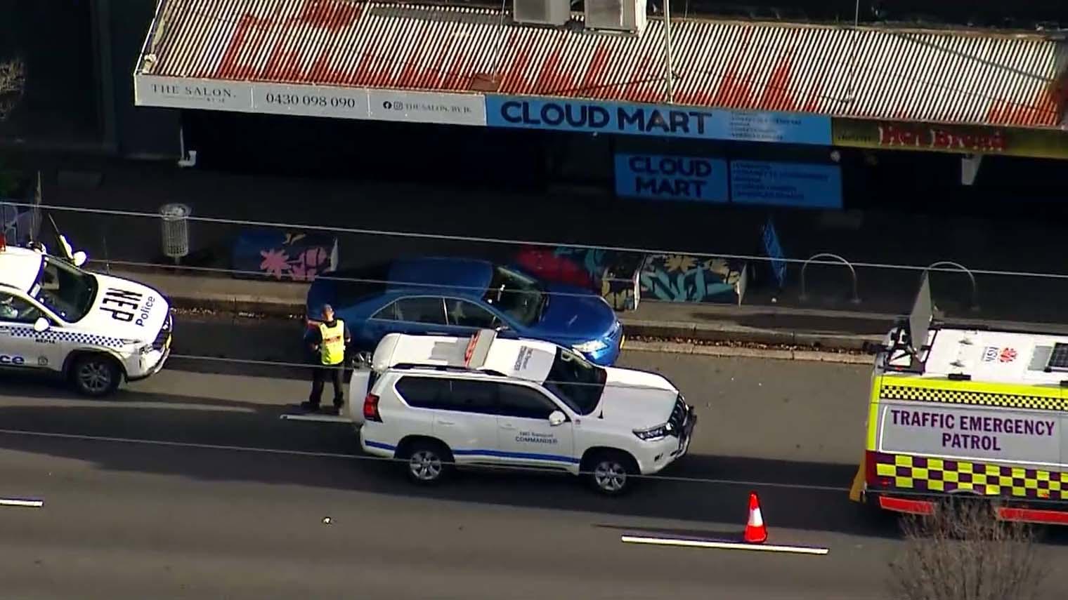 Two children hit by a car near Sydney train station