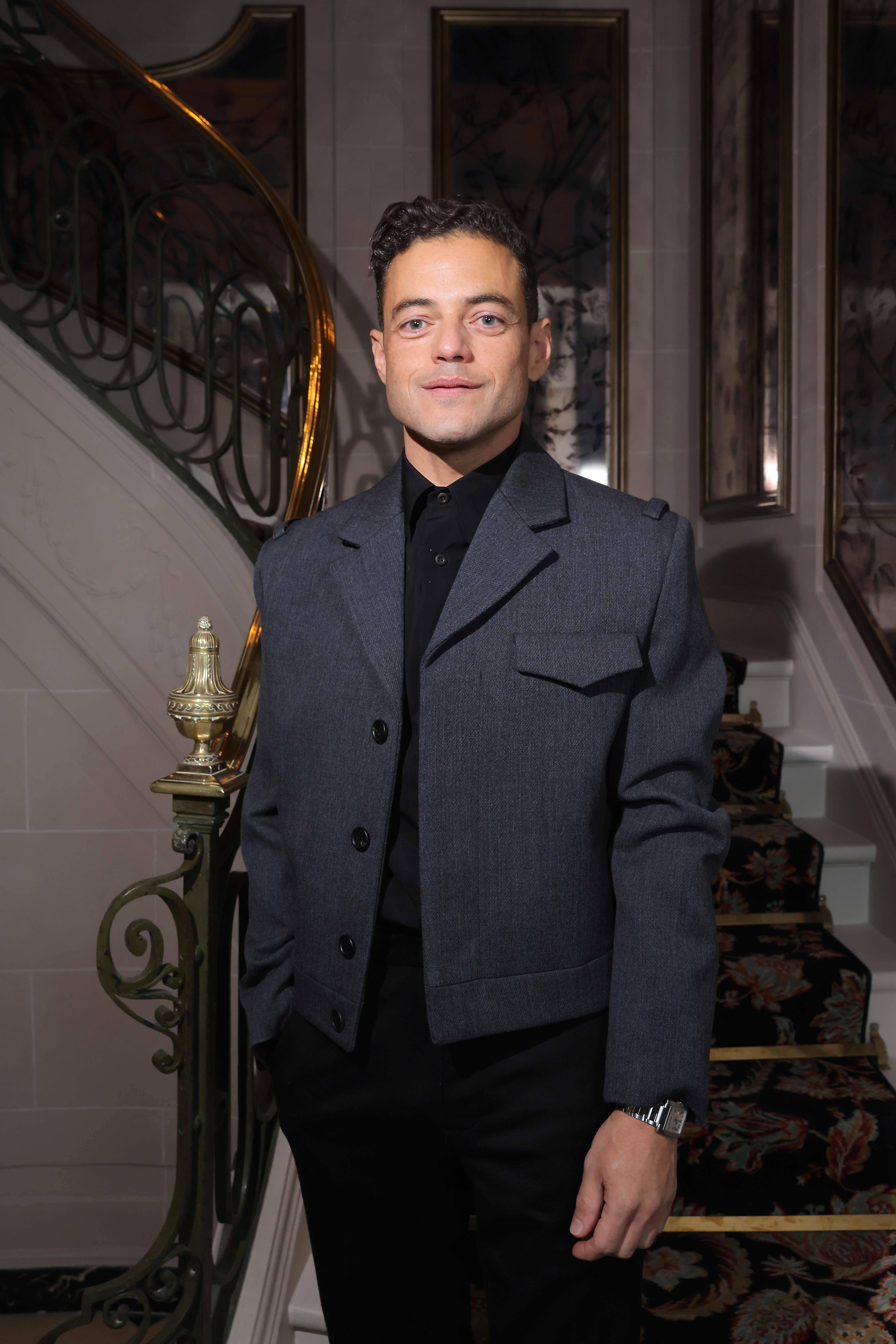 PARIS, FRANCE - OCTOBER 03: Rami Malek attends the Miu Miu Dinner Party at Laurent as part of the Paris Fashion Week Womenswear S/S 2024 on October 03, 2023 in Paris, France. (Photo by Victor Boyko/Getty Images for Miu Miu)