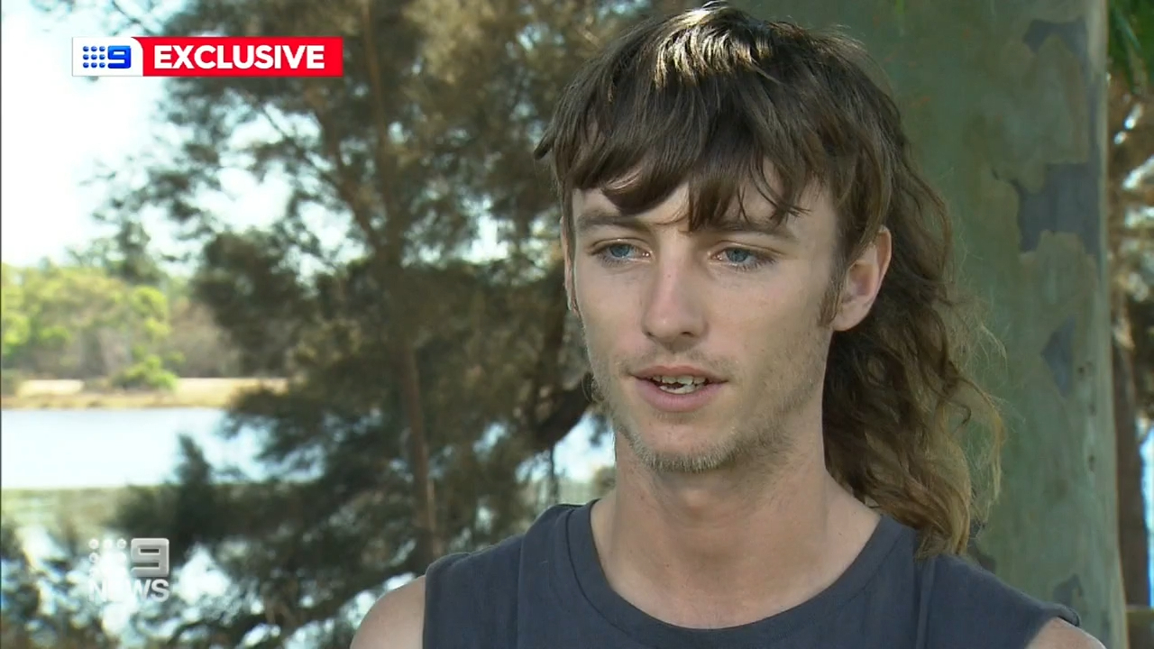 21-year-old Kai Boyle﻿ accidentally hooked the three-metre bull shark onto his fishing rod on Thursday morning in East Fremantle and then re-released it into the Swan River.