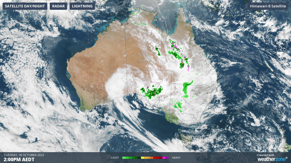 A slow-moving low has dropped record rainfall over South Australia's outback. 